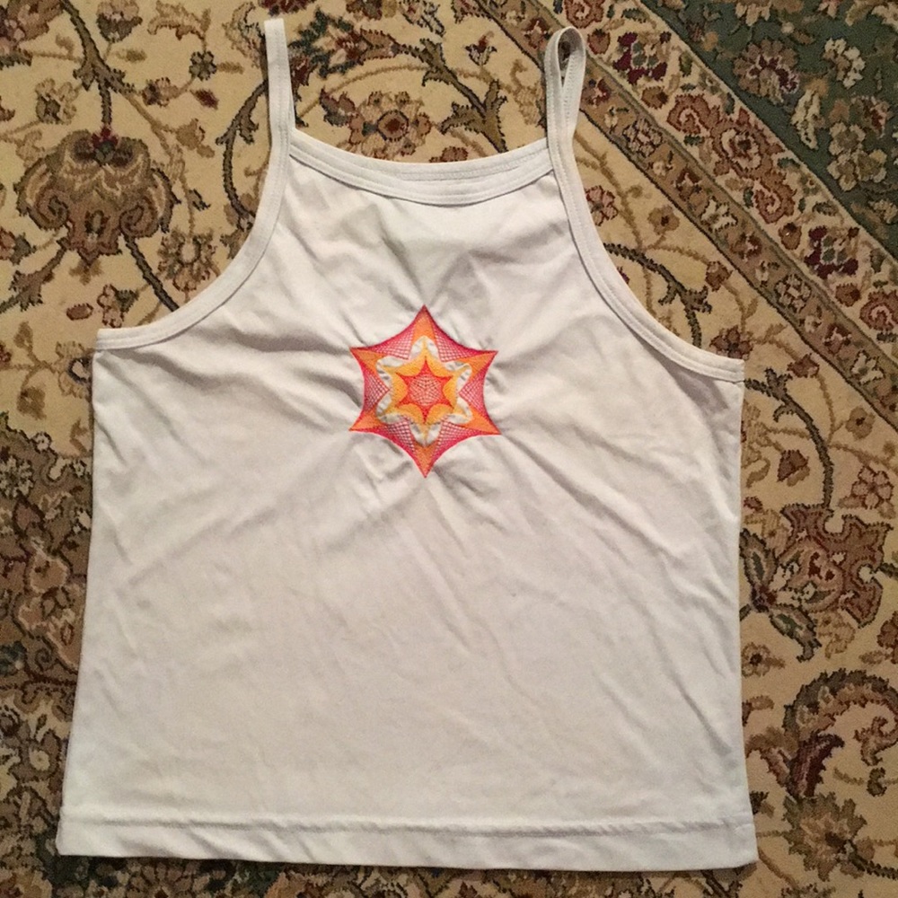 Vintage 90’s tank.  Super cute retro!!!